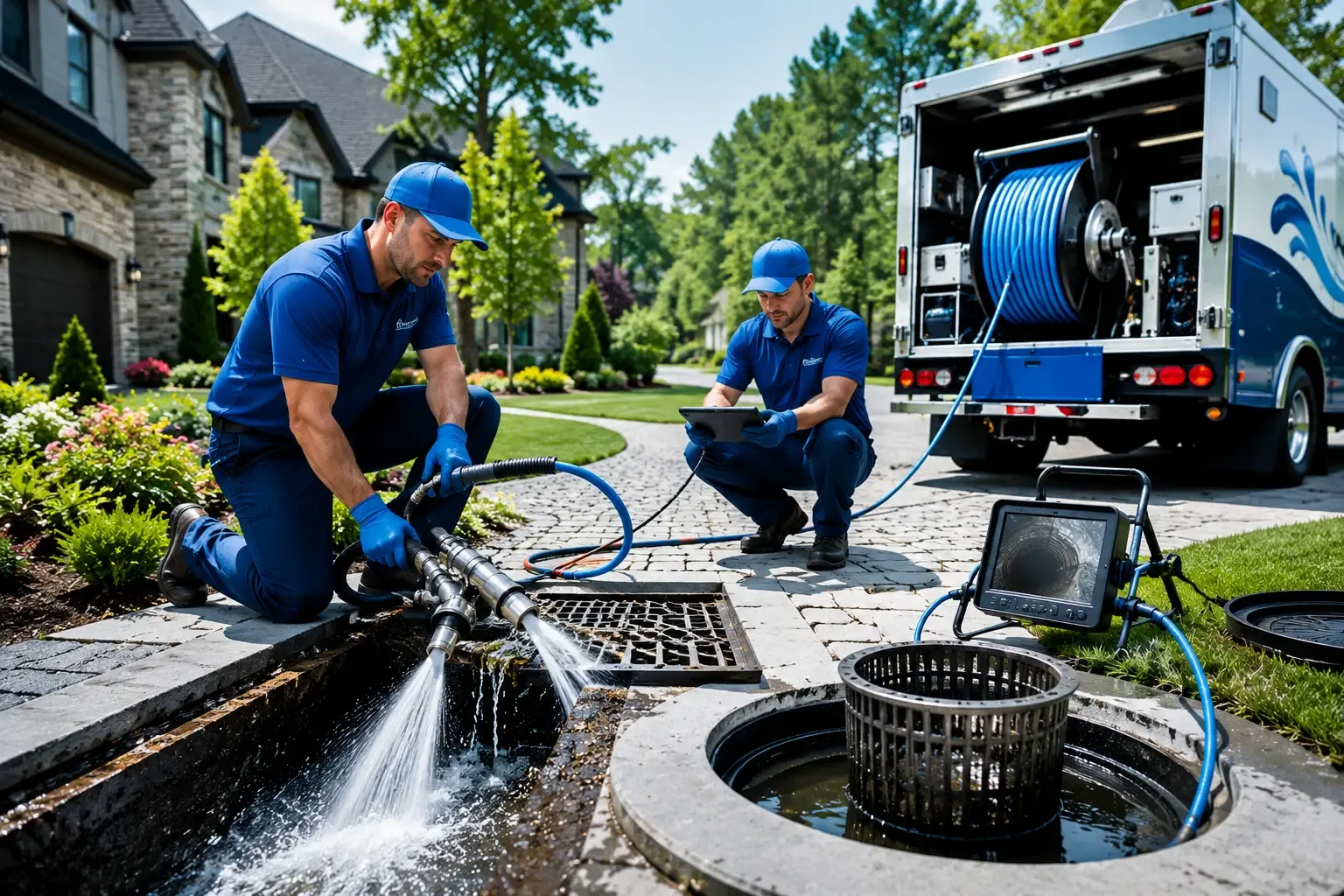 Local outdoor drain cleaning professionals in Bluejacket, OK